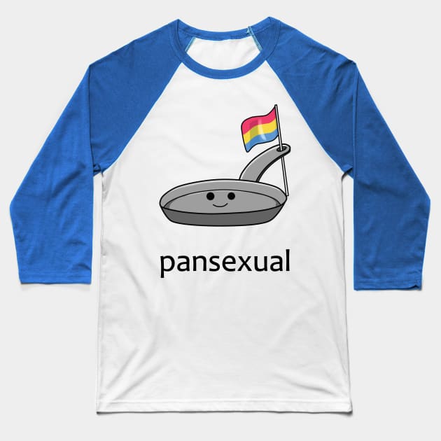 Pansexual Baseball T-Shirt by LunarCartoonist